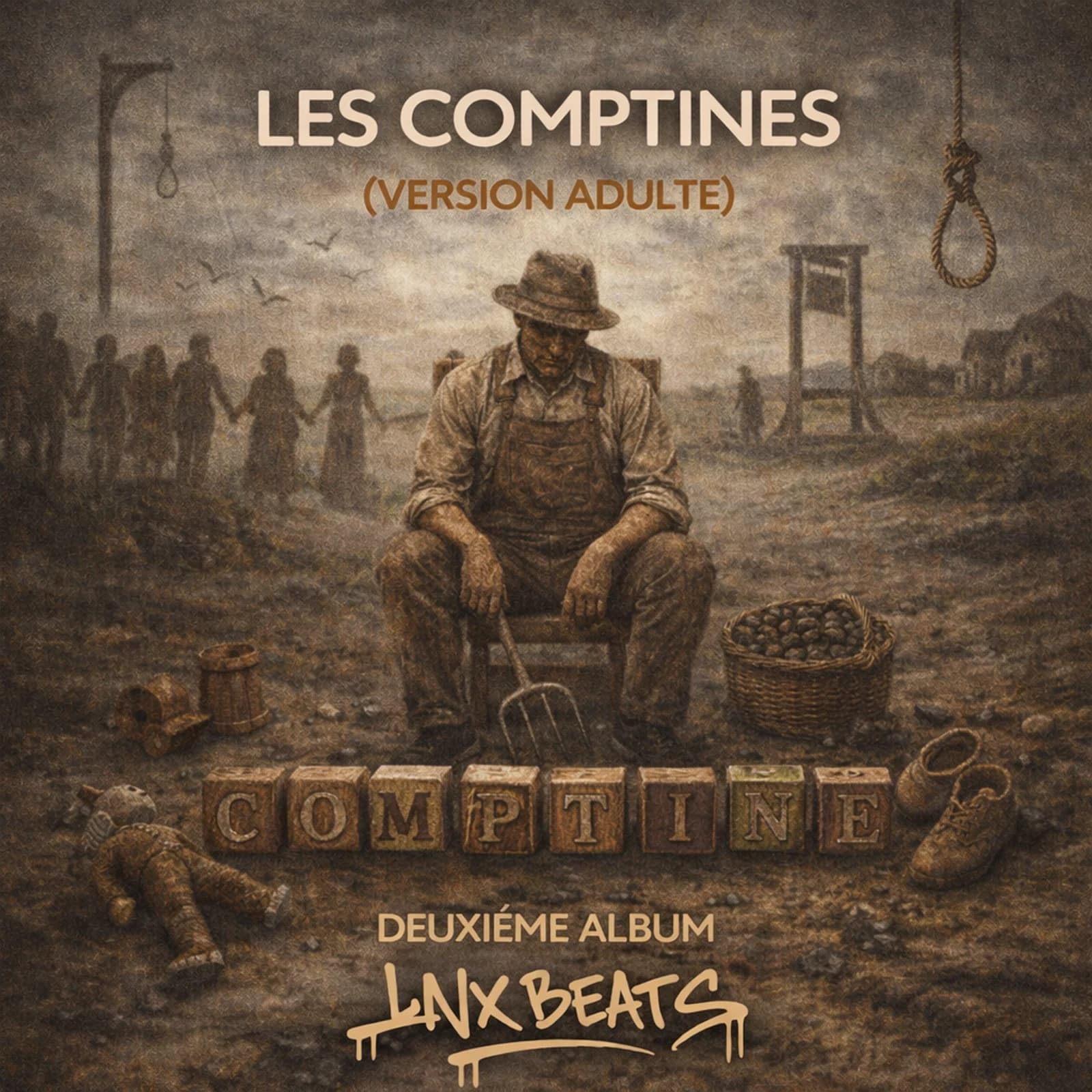 Pochette de « Les comptines (version adulte) V2 » — LNX Beats