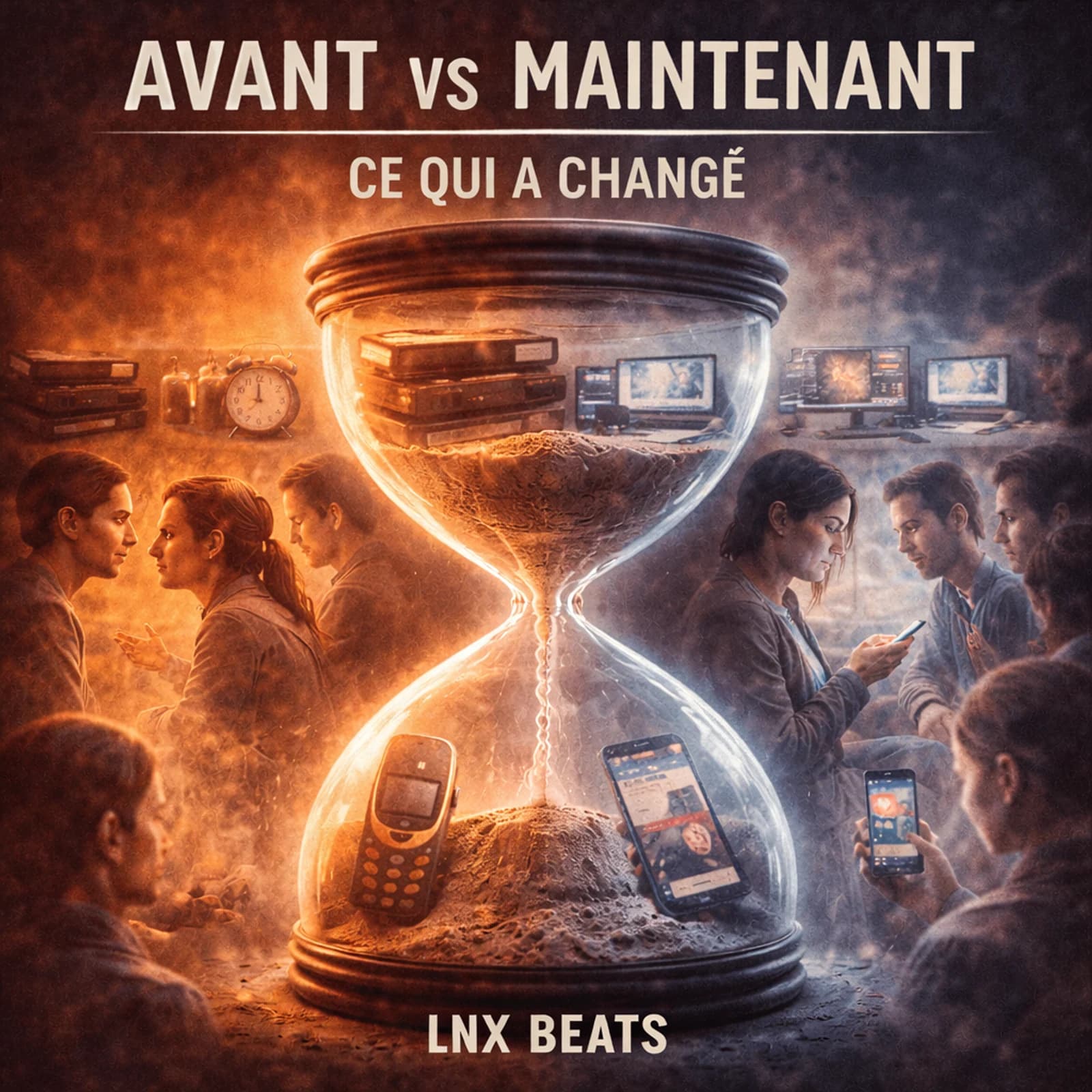 Pochette de « Avant vs maintenant » — LNX Beats