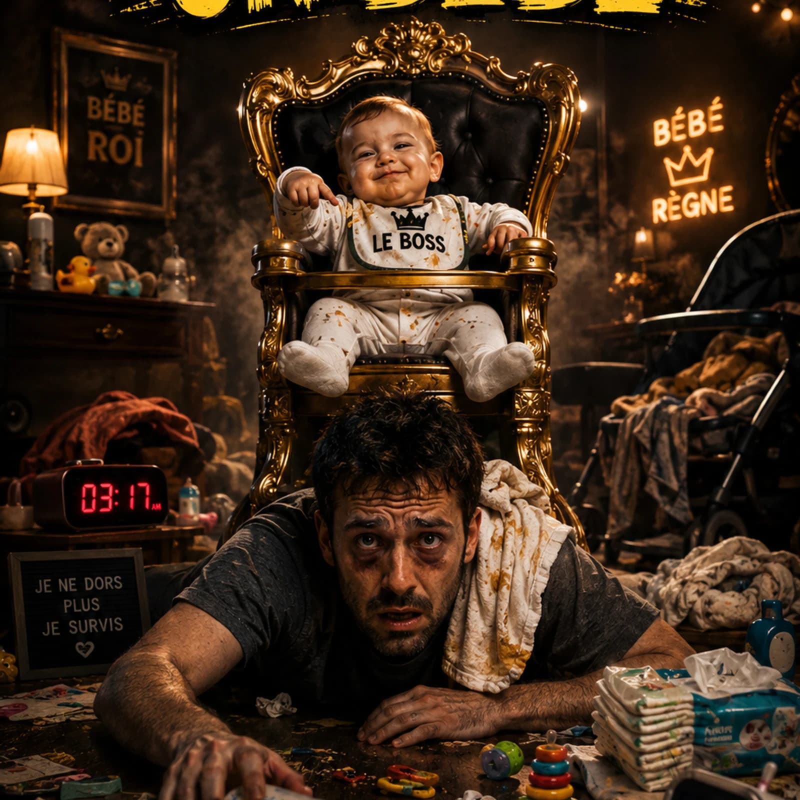 Pochette de « J’ai adopté un bébé » — LNX Beats