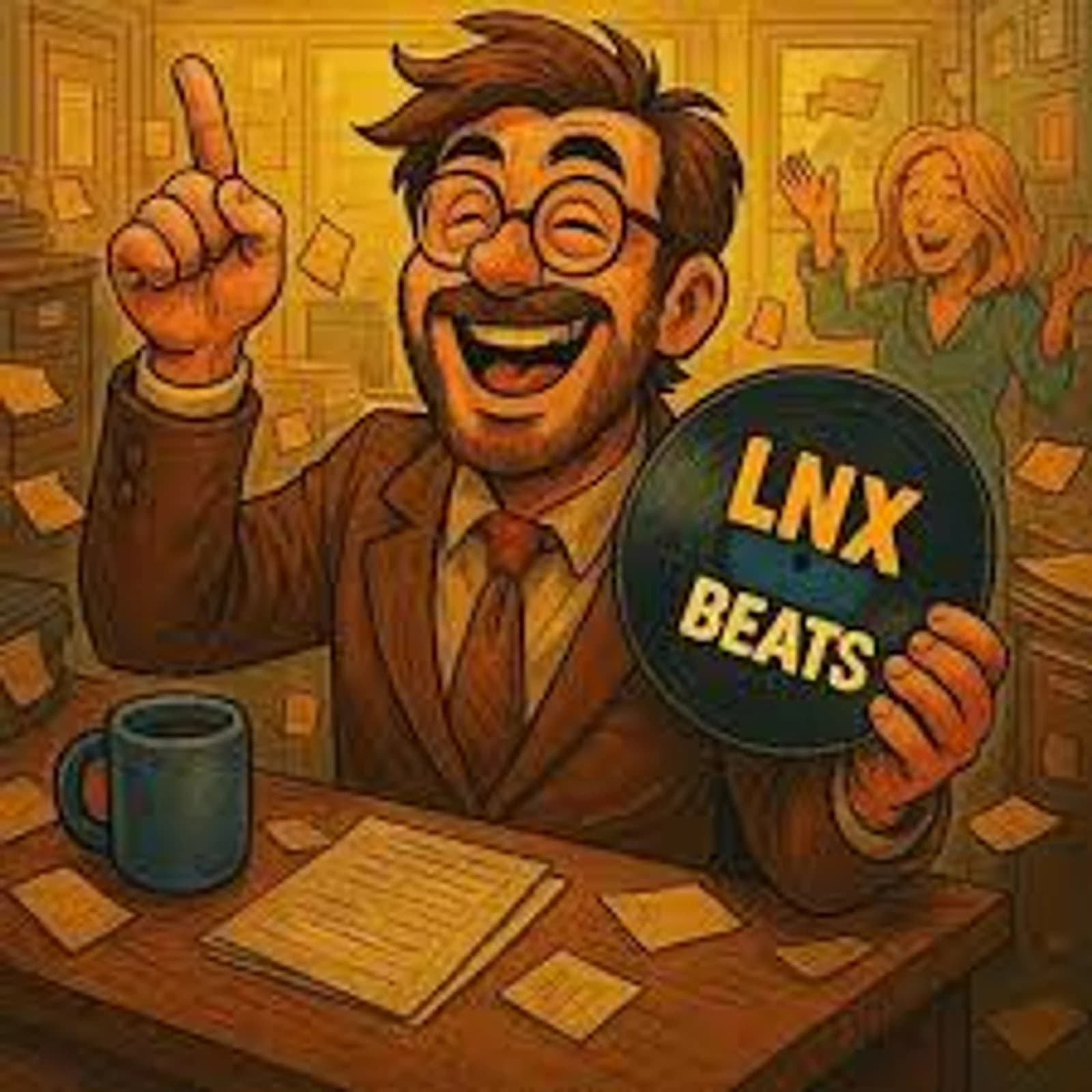 Pochette de « Les employés du bureau » — LNX Beats